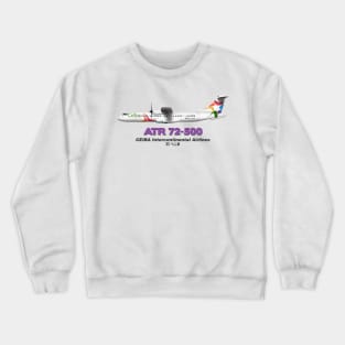 Avions de Transport Régional 72-500 - CEIBA Intercontinental Airlines Crewneck Sweatshirt